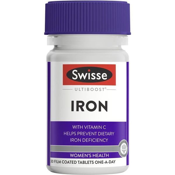 Viên bổ sung sắt cho phụ nữ Swisse Ultiboost Iron 30 viên