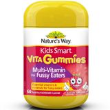 Kẹo bổ sung Vitamin cho trẻ biếng ăn Gummies Nature's Way Fussy Eaters 60 viên