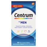 Vitamin tổng hợp cho nam giới dưới 50 tuổi Centrum For Men 90 viên