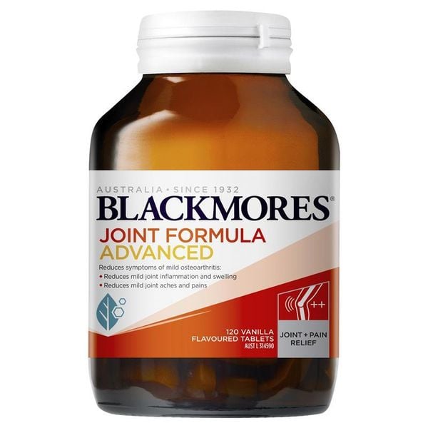 Giảm đau viêm xương khớp Blackmores Joint Formula Advanced 120 Viên