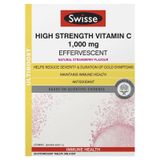 Viên sủi Vitamin C Swisse High Strength Vitamin C 1000mg Effervescent 60 viên