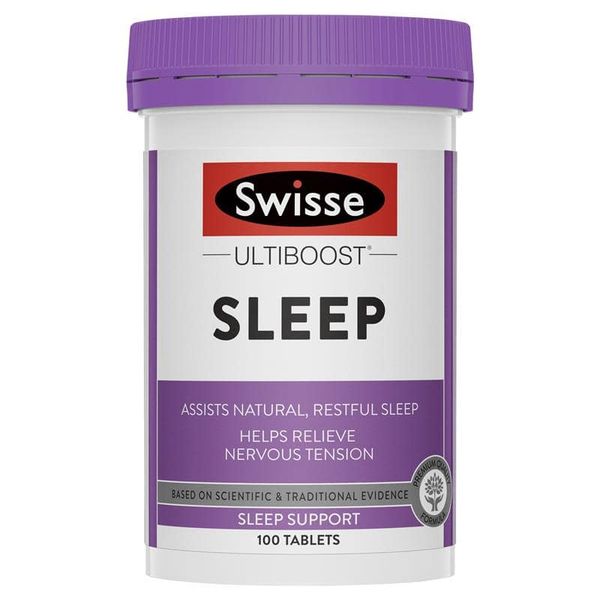 Viên uống hỗ trợ giấc ngủ Swisse Sleep 100 viên