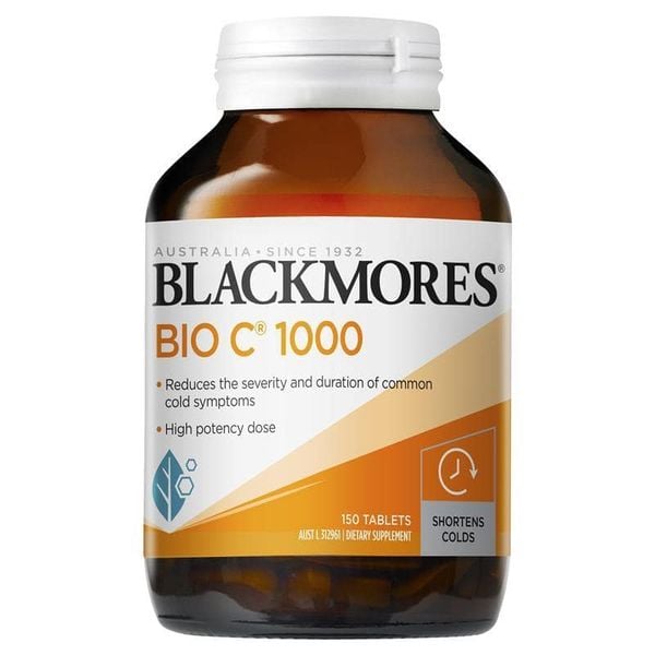 Bổ sung Vitamin C Blackmores Bio C 1000mg 150 viên