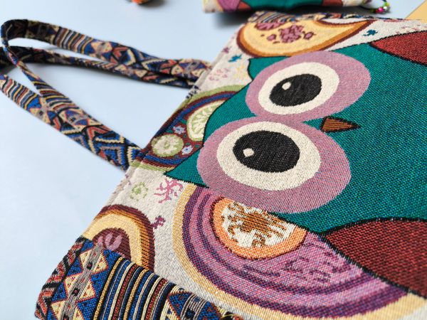  Set quà Túi xách cú và ví chuông cú 