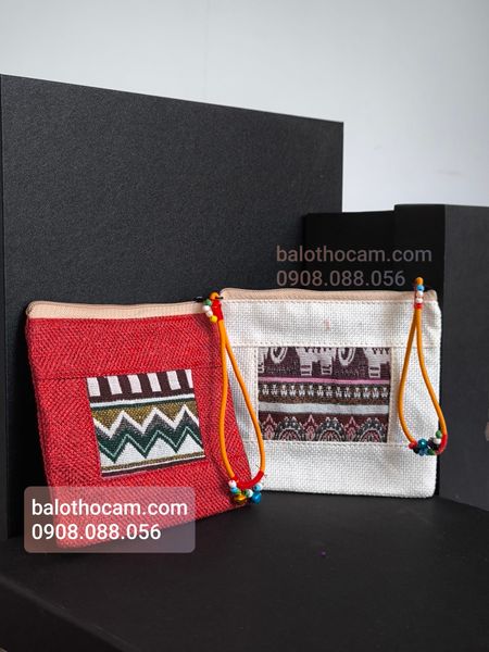  Ví phối thổ cẩm dây chuông 