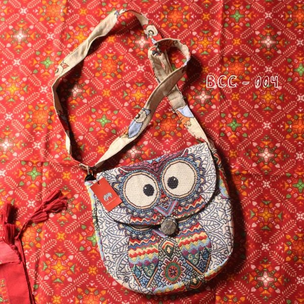  Túi Bầu Cúc Dừa Cú (BCC004) 