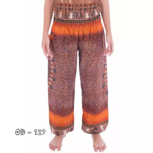  Quần Dài Họa Tiết Thổ Cẩm Form Rộng (QD129) 