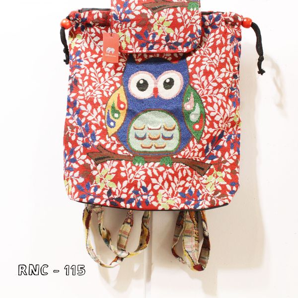  Balo Rút Nắp Lớn Cú (RNC115) 