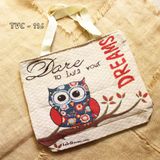  Túi Vuông Lớn Cú (TVC116) 