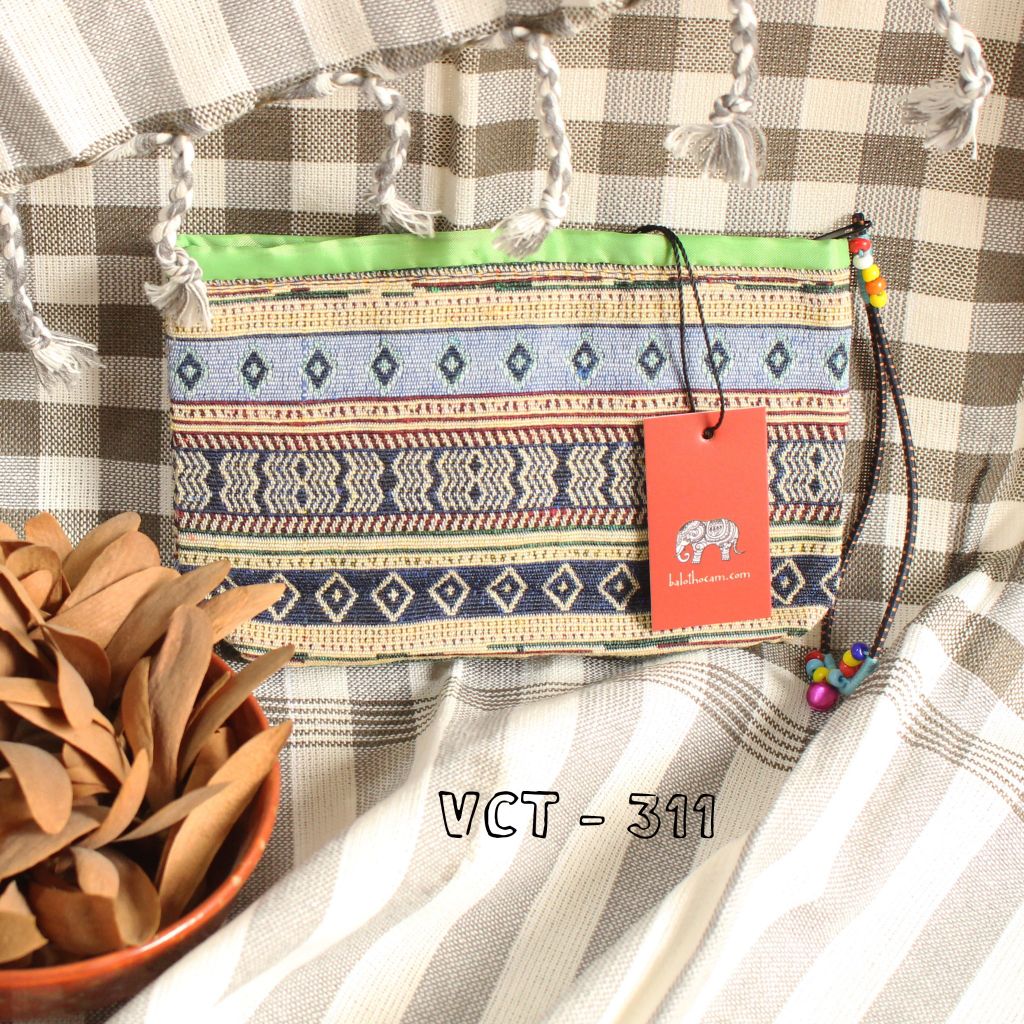  Ví Chuông Thổ Cẩm Trung (VCT311) 