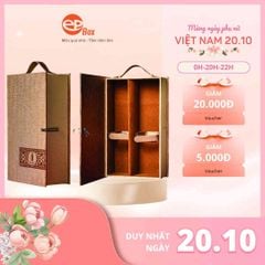 Hộp rượu da đôi HO4-292