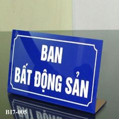 Biển chức danh 005