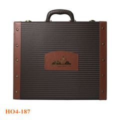 Hộp rượu da đôi 187