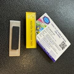 In thẻ tên cài áo phủ epoxy