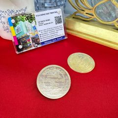 In thẻ tên cài áo nhân viên kim loại