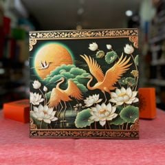 Bán hộp đựng bánh trung thu sơn mài làm quà tặng