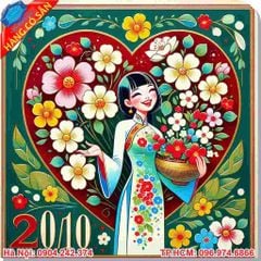 Cơ sở in thiết kế thiệp 20 - 10 đẹp, giá rẻ tại hà nội