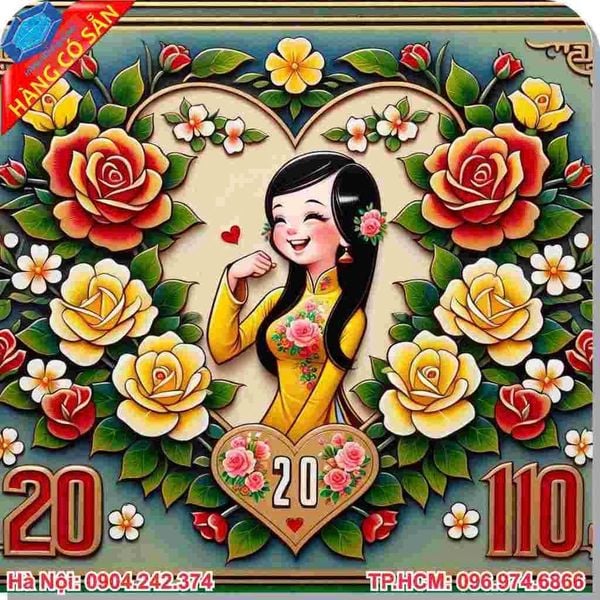 In thiệp 20 - 10 ngày Phụ nữ Việt Nam ở đâu ?