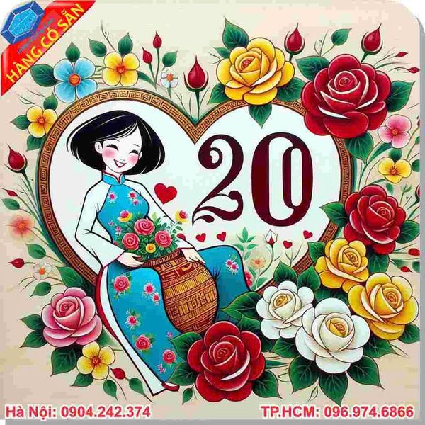 Nơi làm thiệp 20 - 10 giá rẻ - lấy ngay tại hà nội
