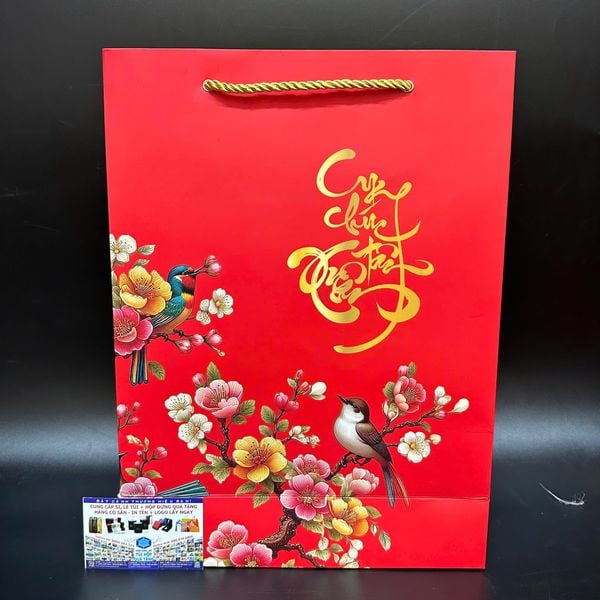 Top 10 mẫu túi quà đựng Tết 2025 sang trọng, giá rẻ