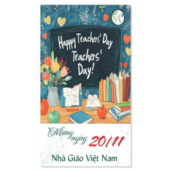 Địa chỉ bán thiệp 20/11 có sẵn - giá rẻ tại Hà Nội
