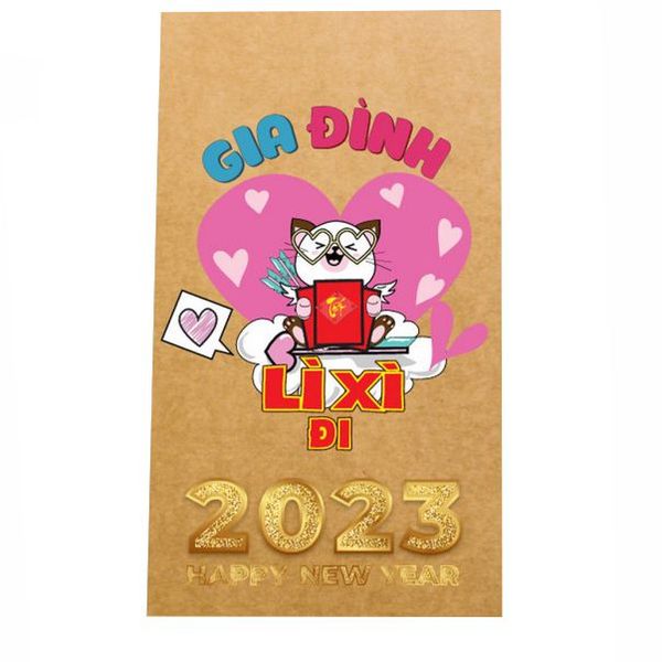 In bao lì xì Tết 2025