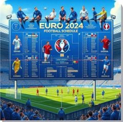 IN LỊCH THI ĐẤU BÓNG ĐÁ  EURO - WORLD CUP - COPA MỚI NHẤT