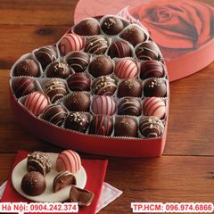 Mẫu hộp đựng chocolate valentine độc đáo