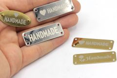 Print Embossed Metal Labels and Patches Online