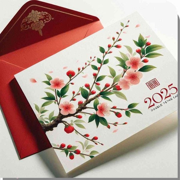 Đặt in thiệp tết 2025 nhanh chóng, thuận lợi