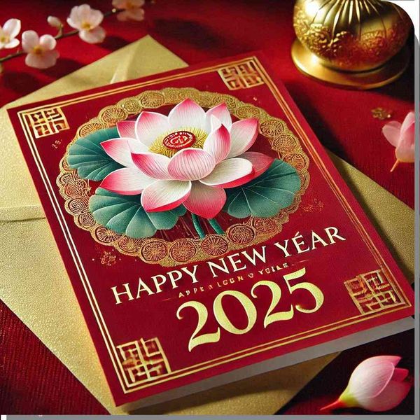 Top 10 mẫu thiệp tết 2025 đẹp nhất năm nay