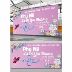 In backgroud chúc mừng ngày 8-3