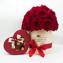 Hộp đựng hoa ngày valentine