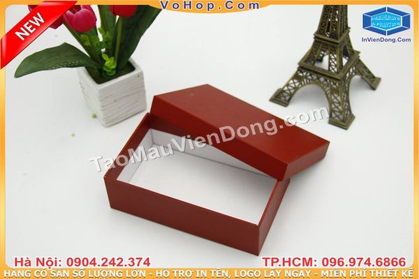 Hộp quà đựng ví có sẵn