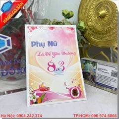 In thiệp 8/3 sang trọng - giá rẻ - giá tốt