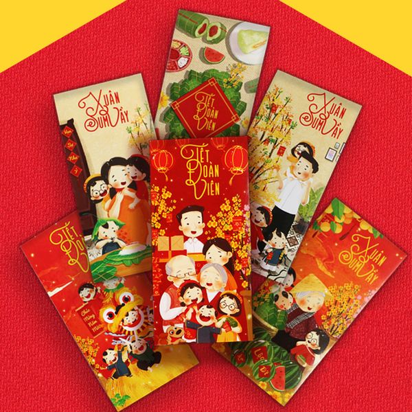Xưởng in Bao Lì Xì Tết 2025 địa chỉ 178 Tây Sơn