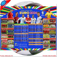 CHỖ BÁN LỊCH THI ĐẤU BÓNG ĐÁ  EURO 2024