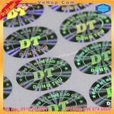 In tem chống giả 7 màu - Tem hologram