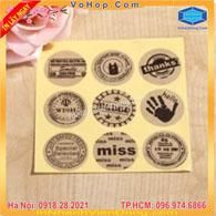 In tem nhãn decal giấy Kraft