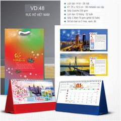 In Lịch Để Bàn 2025 tại Hà Nội