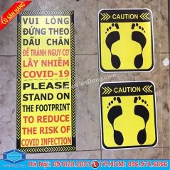 In tem decal dán phòng chống covid-19