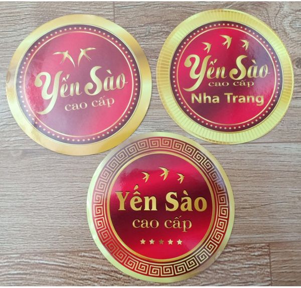 các loại decal tem nhãn