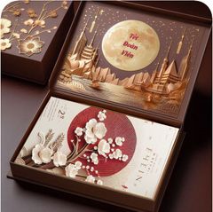 Hộp Đựng Bánh Trung Thu Đẹp Pop-up 3D