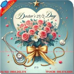Xưởng in nhanh thiệp chúc mừng ngày thầy thuốc 27/02