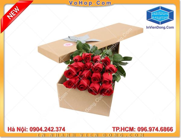 Hộp đựng hoa cao cấp