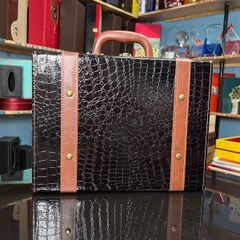 Hộp da đựng rượu tết 2025