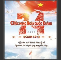 In banner quốc khánh Hà Nội