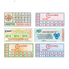 In Tem Bảo Hành Decal