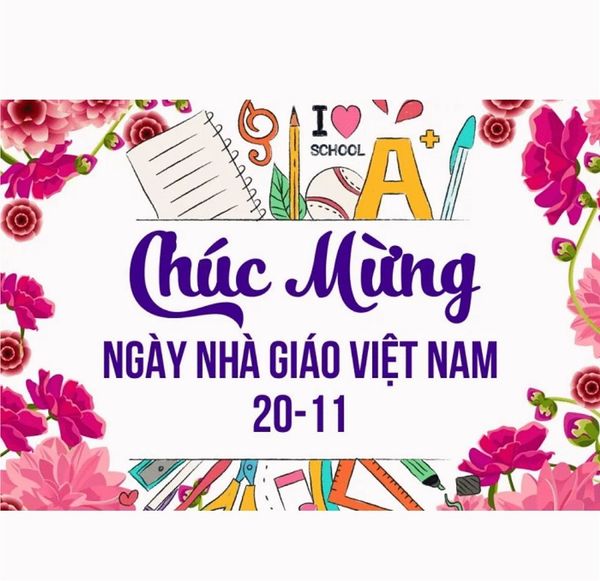 Những tấm thiệp 20-11 đẹp