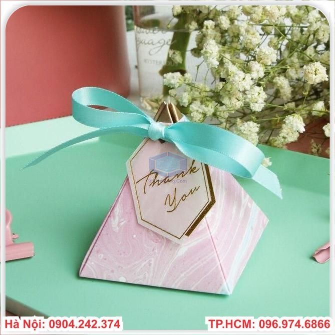 Hộp box love quà tặng sinh nhật màu hồng cho bé  vuatrangtrivn
